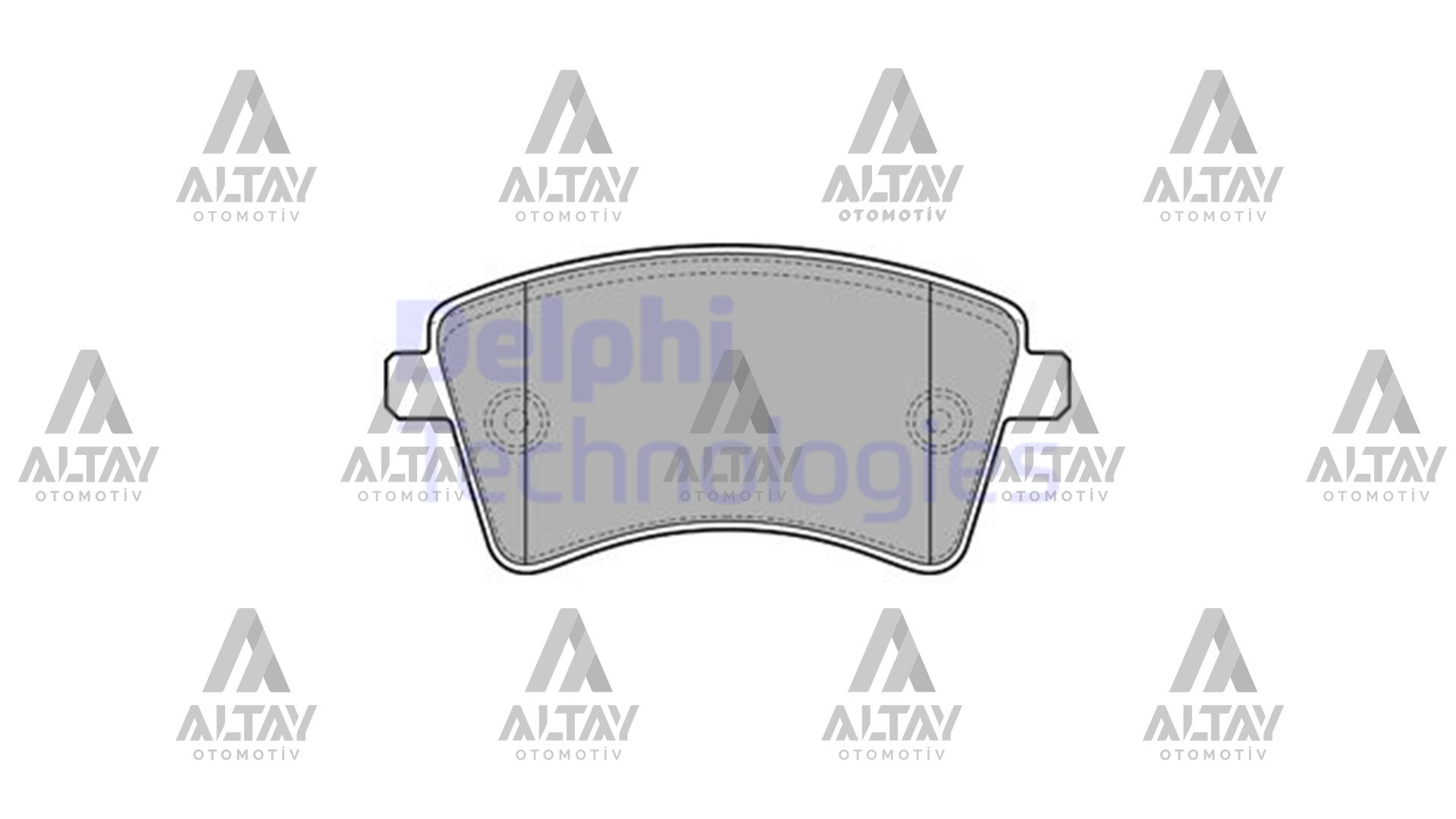 Renault Kangoo Ön Fren Balata OEM 410601334R Renault Kangoo Ön Fren Balata OEM 410601334R